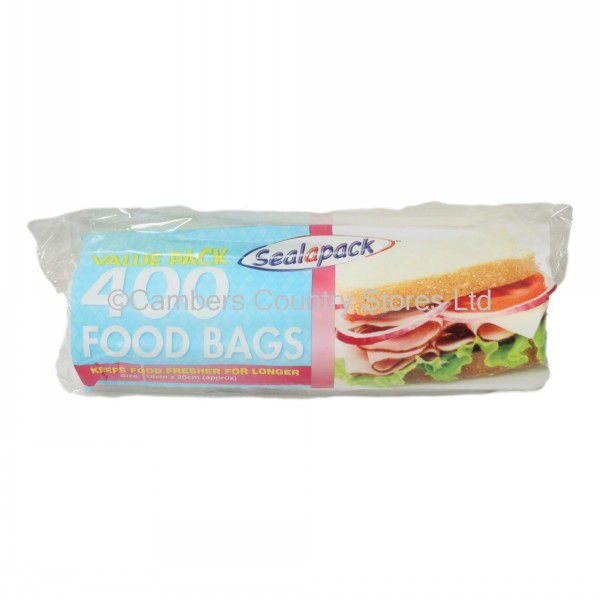 Sealapack Food Bags 400 Roll Pack Cambers Country Store